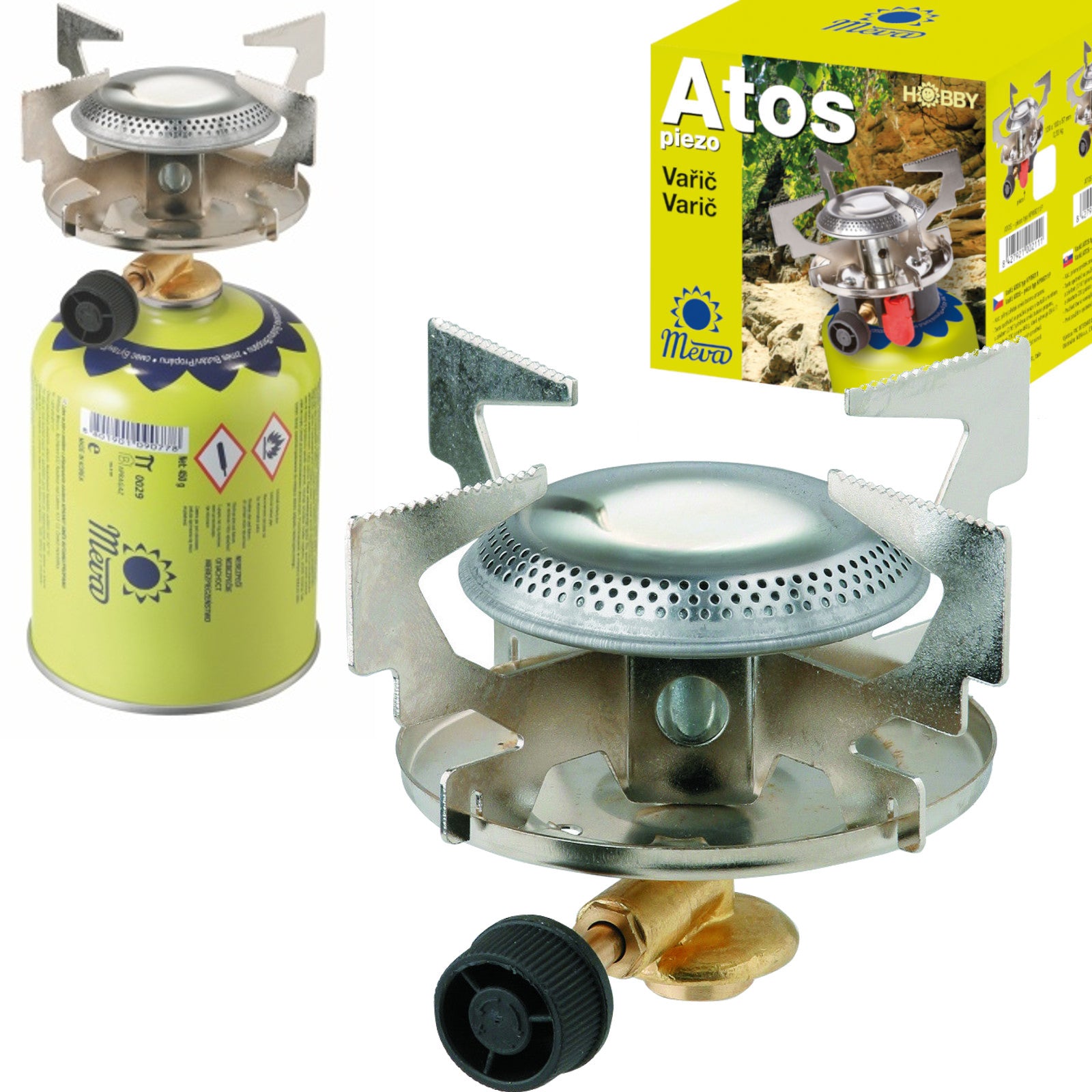 Camping Cookware & Dinnerware – Gas tourist stove for gas - Carlat