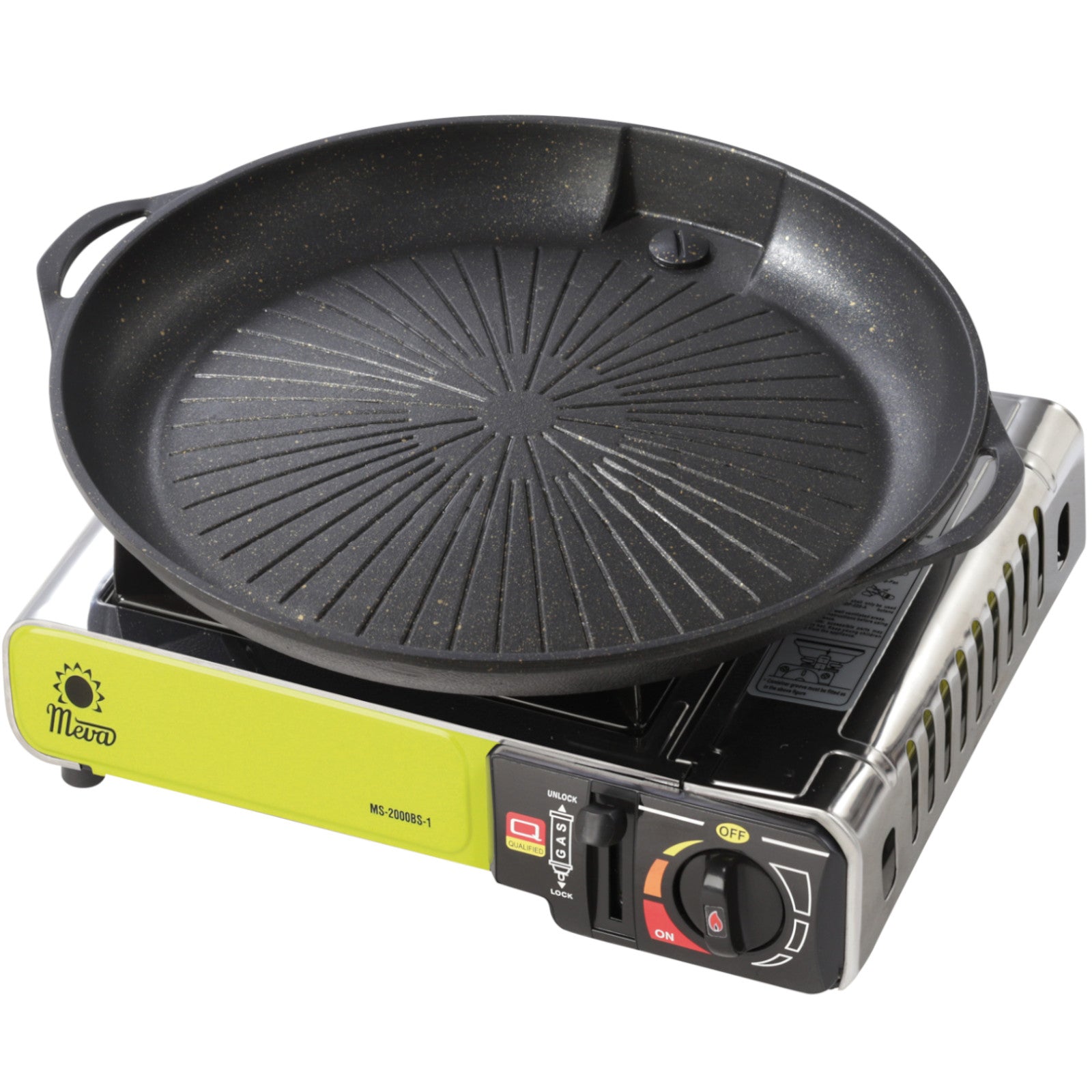 Camping Cookware & Dinnerware – Grill grate and grill pan - Carlat