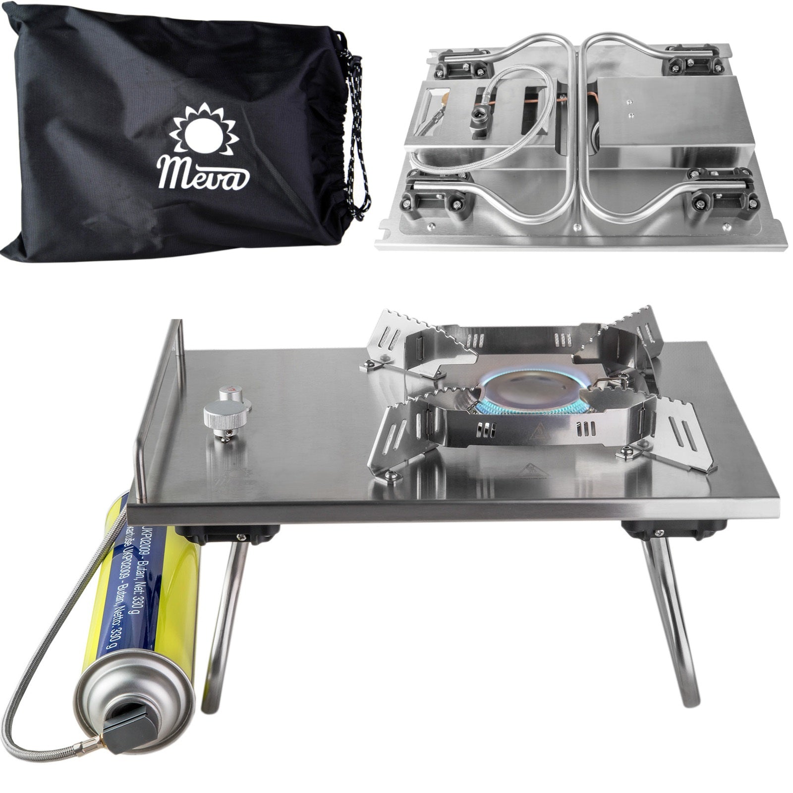 Camping Cookware & Dinnerware – SINGLE DELUXE 5kW gas camping - Carlat