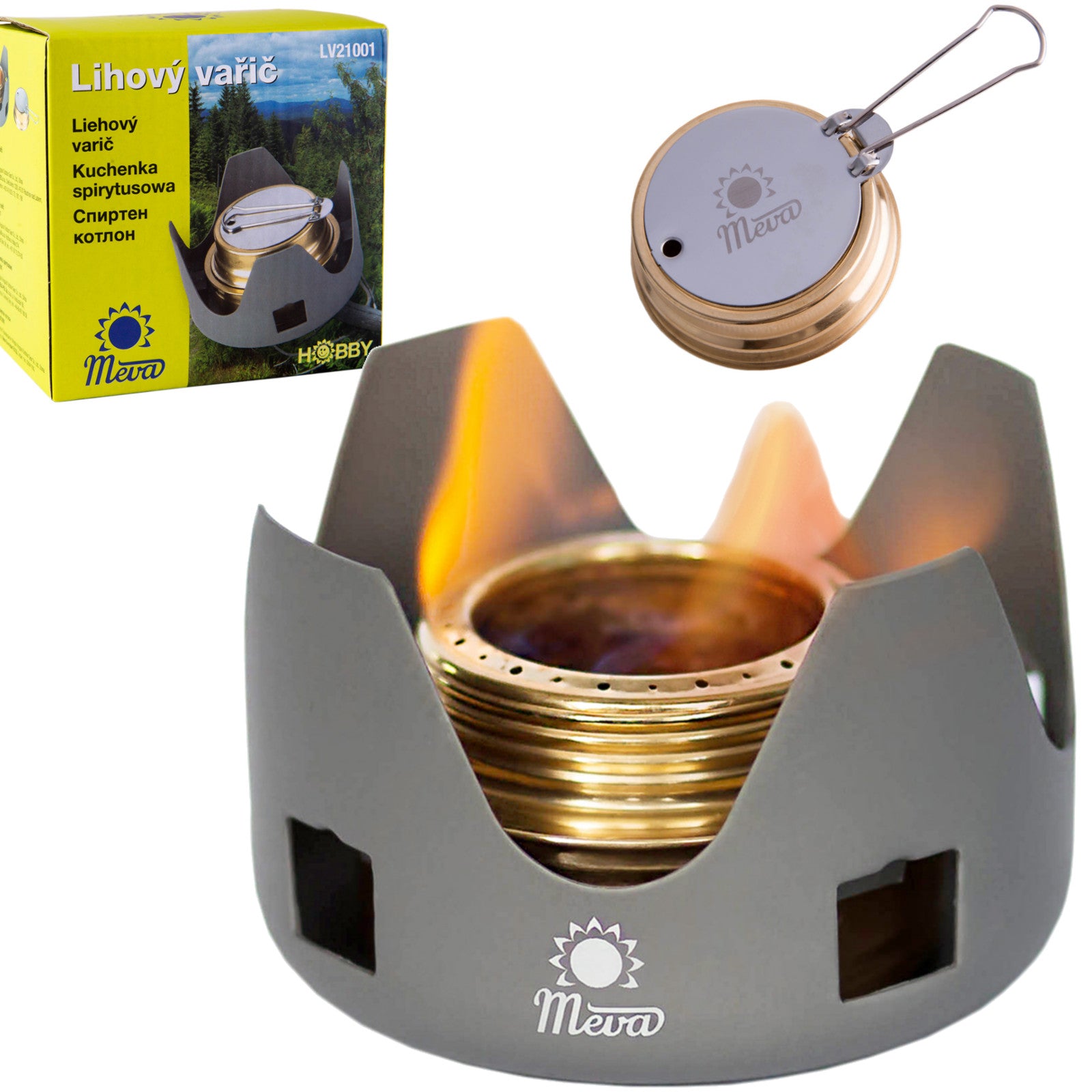 Camping Cookware & Dinnerware – Tourist alcohol stove fueled with - Carlat