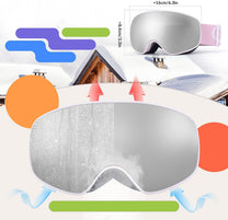 Camping & Hiking – Children's anti-fog UV400 M/L ski goggles - Carlat