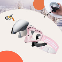 Camping & Hiking – Children's anti-fog UV400 M/L ski goggles - Carlat