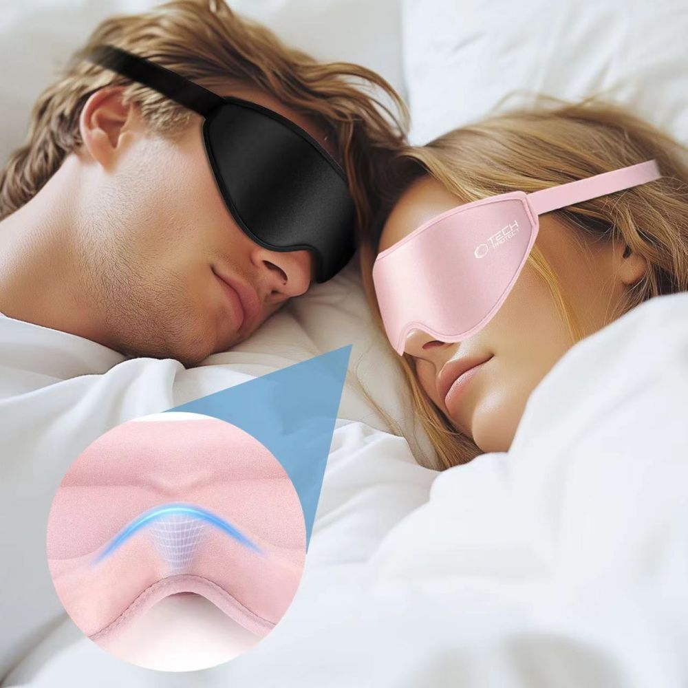 Camping & Hiking – Eyeshade Sleep Mask - pink - Carlat