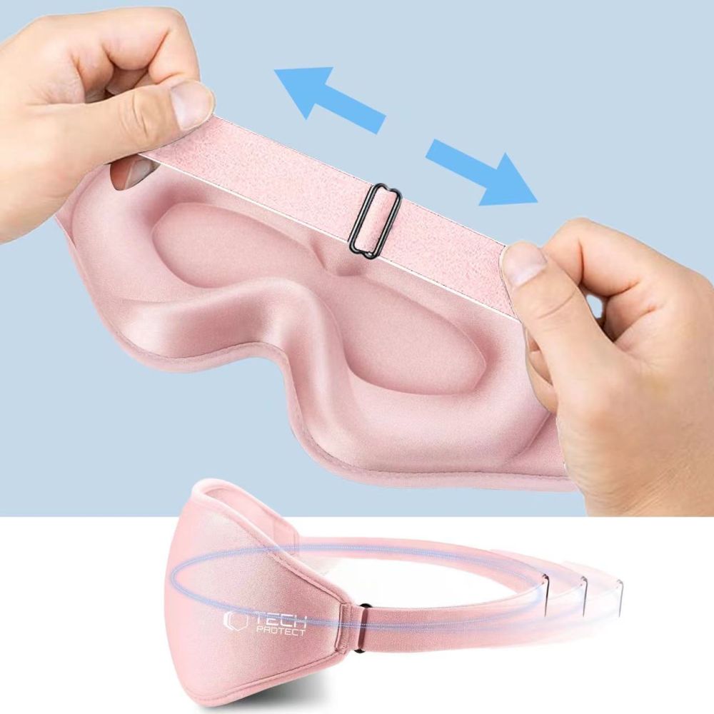 Camping & Hiking – Eyeshade Sleep Mask - pink - Carlat