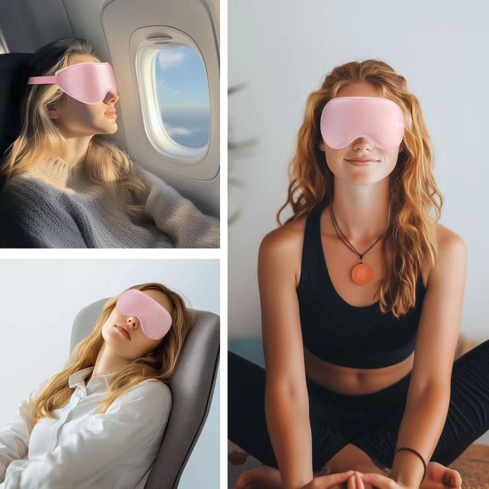 Camping & Hiking – Eyeshade Sleep Mask - pink - Carlat