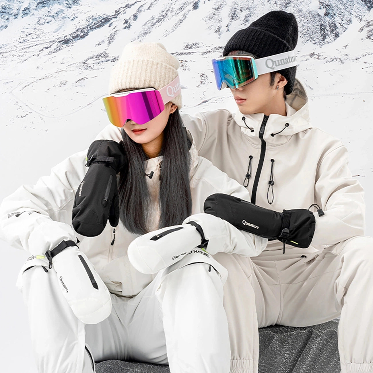 Camping & Hiking – Full Length fingerless ski gloves, size - Carlat