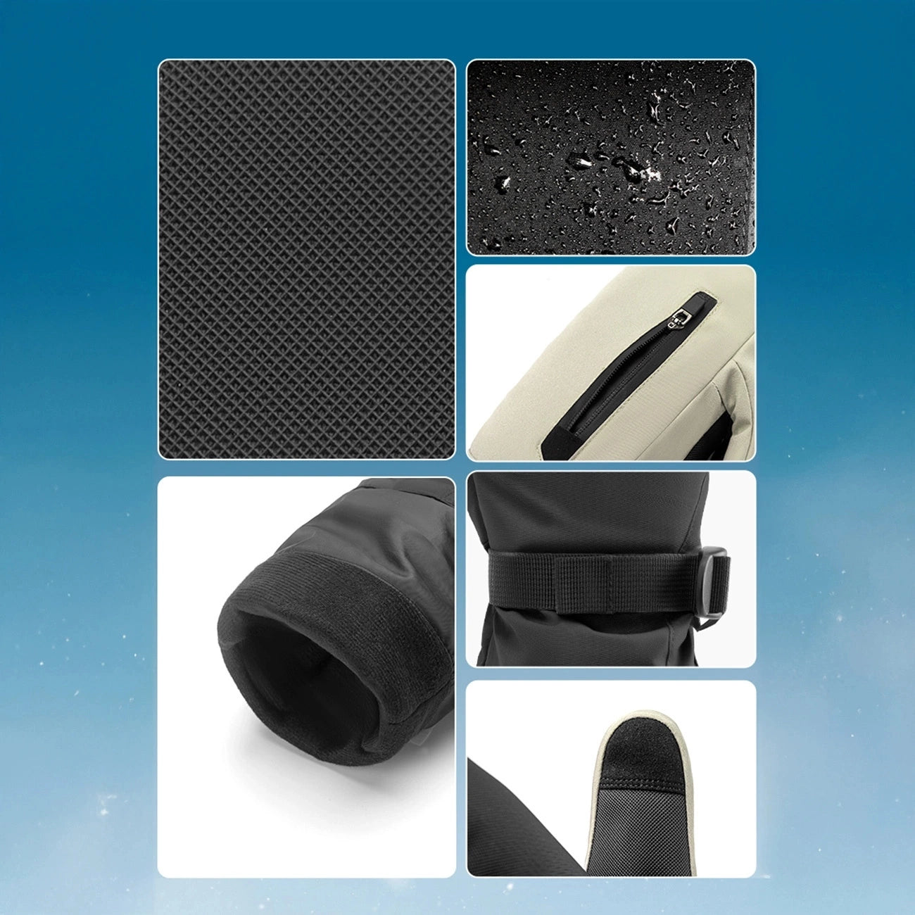 Camping & Hiking – Full Length fingerless ski gloves, size - Carlat