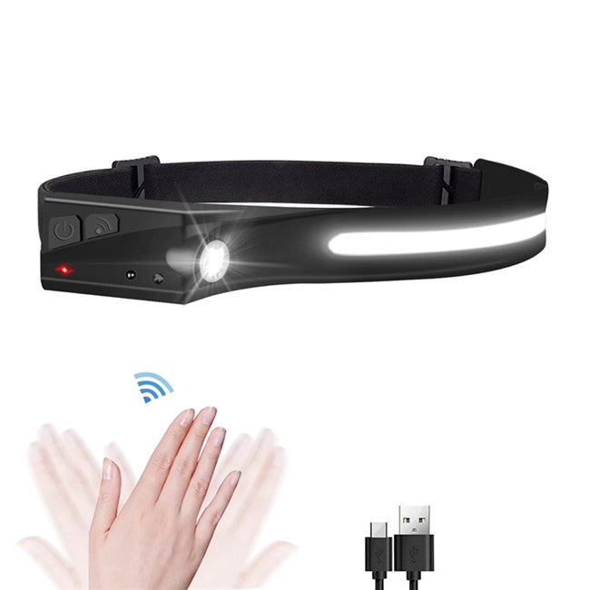 Camping & Hiking – LED headlamp with motion sensor IPX4 - Carlat