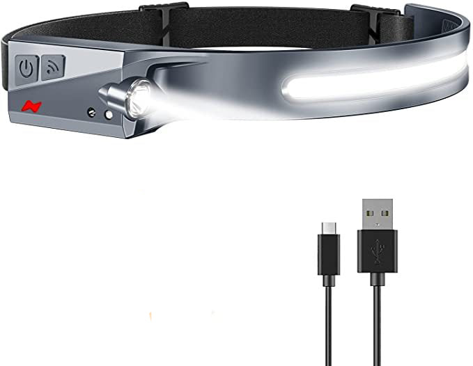 Camping & Hiking – LED headlamp with motion sensor IPX4 - Carlat
