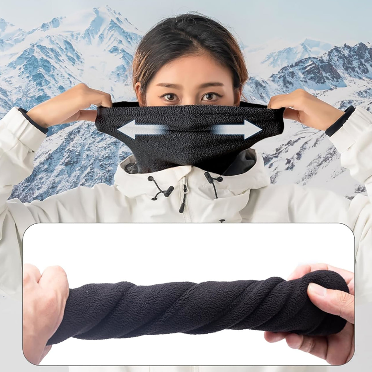 Camping & Hiking – Oli thermal comfort ski scarf, size - Carlat