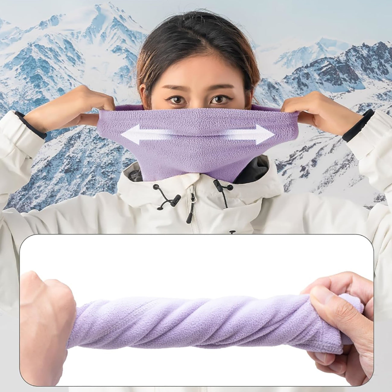 Camping & Hiking – Oli thermal comfort ski scarf, size - Carlat