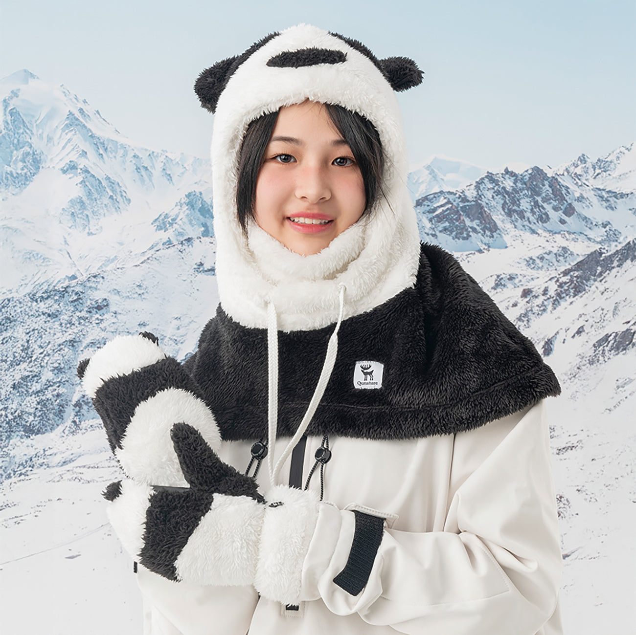 Camping & Hiking – Panda ski gloves for children and - Carlat