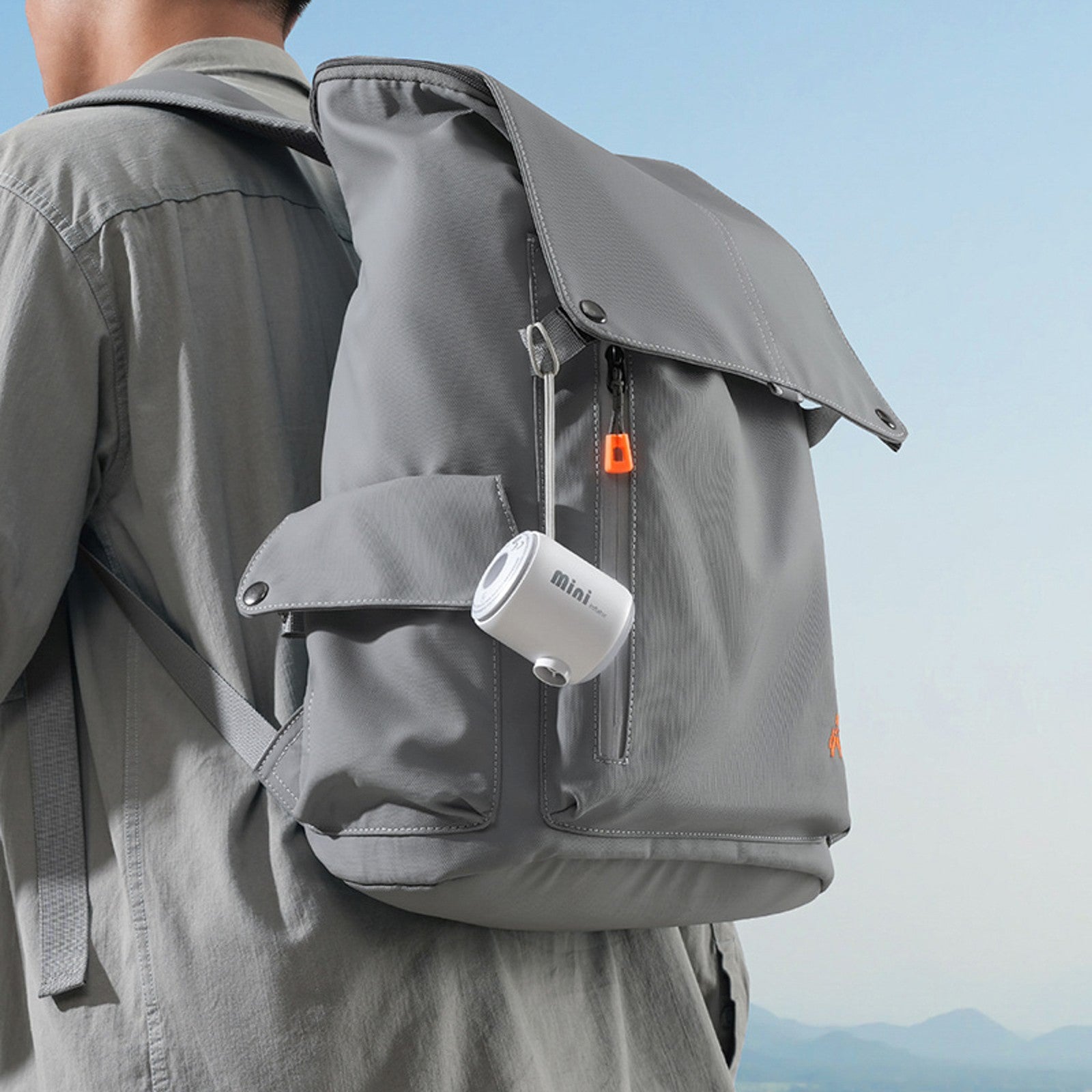 Camping & Hiking – Portable, rechargeable tourist pump with 4 - Carlat