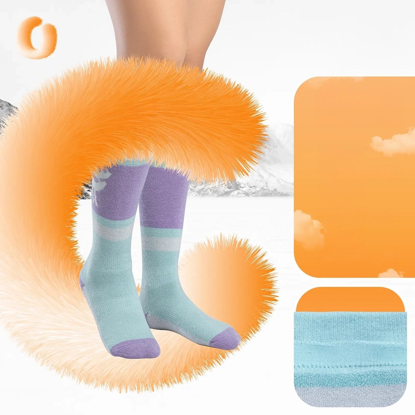 Camping & Hiking – Ski socks size 43-48 L/XL - Carlat