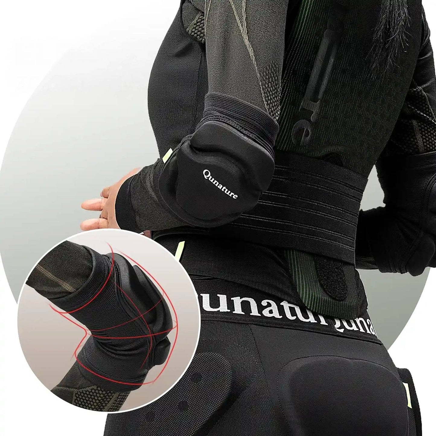 Camping & Hiking – Sports ski elbow protectors, size M - Carlat