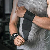 Camping & Hiking – Sports wristband stabilizing black - 2 - Carlat