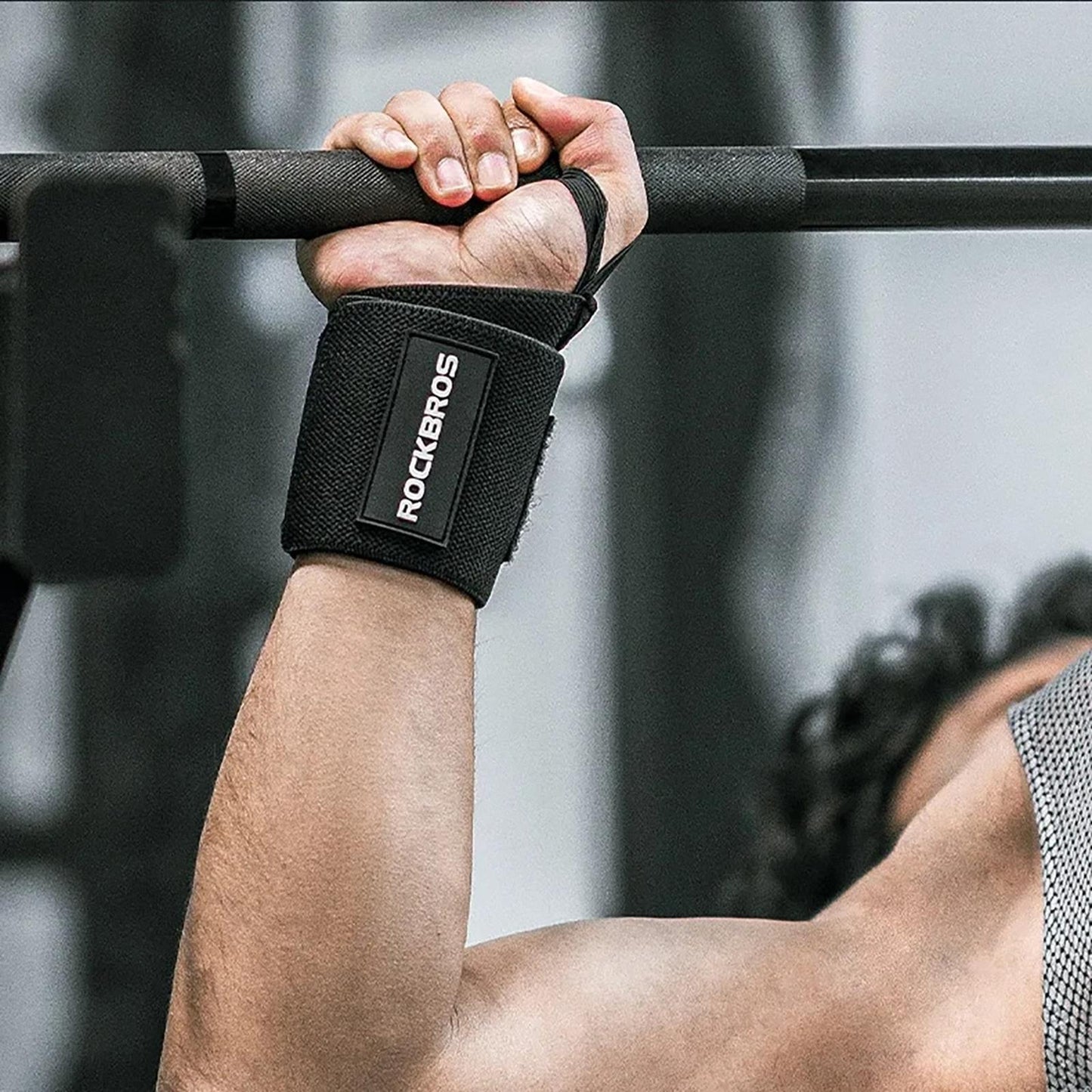 Camping & Hiking – Sports wristband stabilizing black - 2 - Carlat