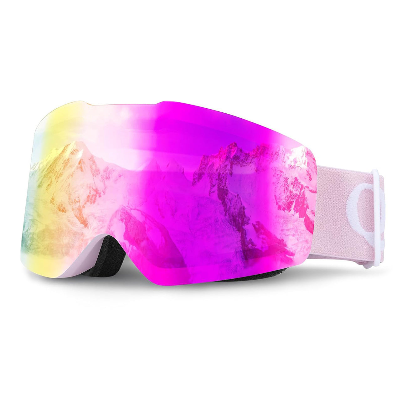 Camping & Hiking – UV400 anti-fog frameless ski goggles - Carlat