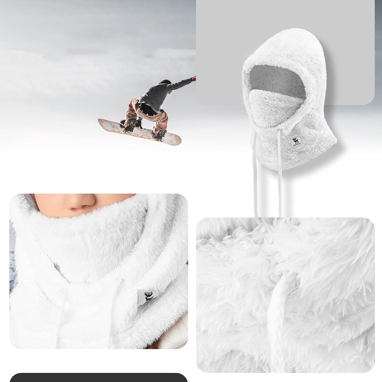 Camping & Hiking – Warm Arctic Velvet winter ski balaclava - Carlat
