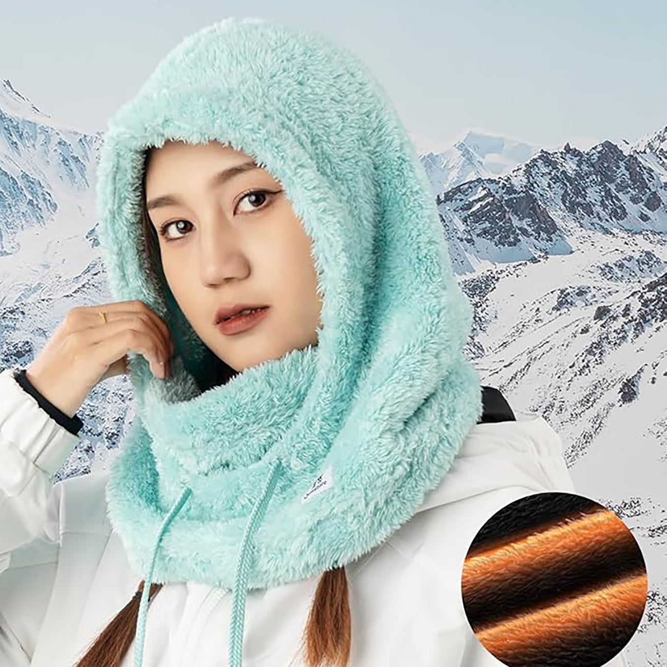 Camping & Hiking – Warm Arctic Velvet winter ski balaclava - Carlat