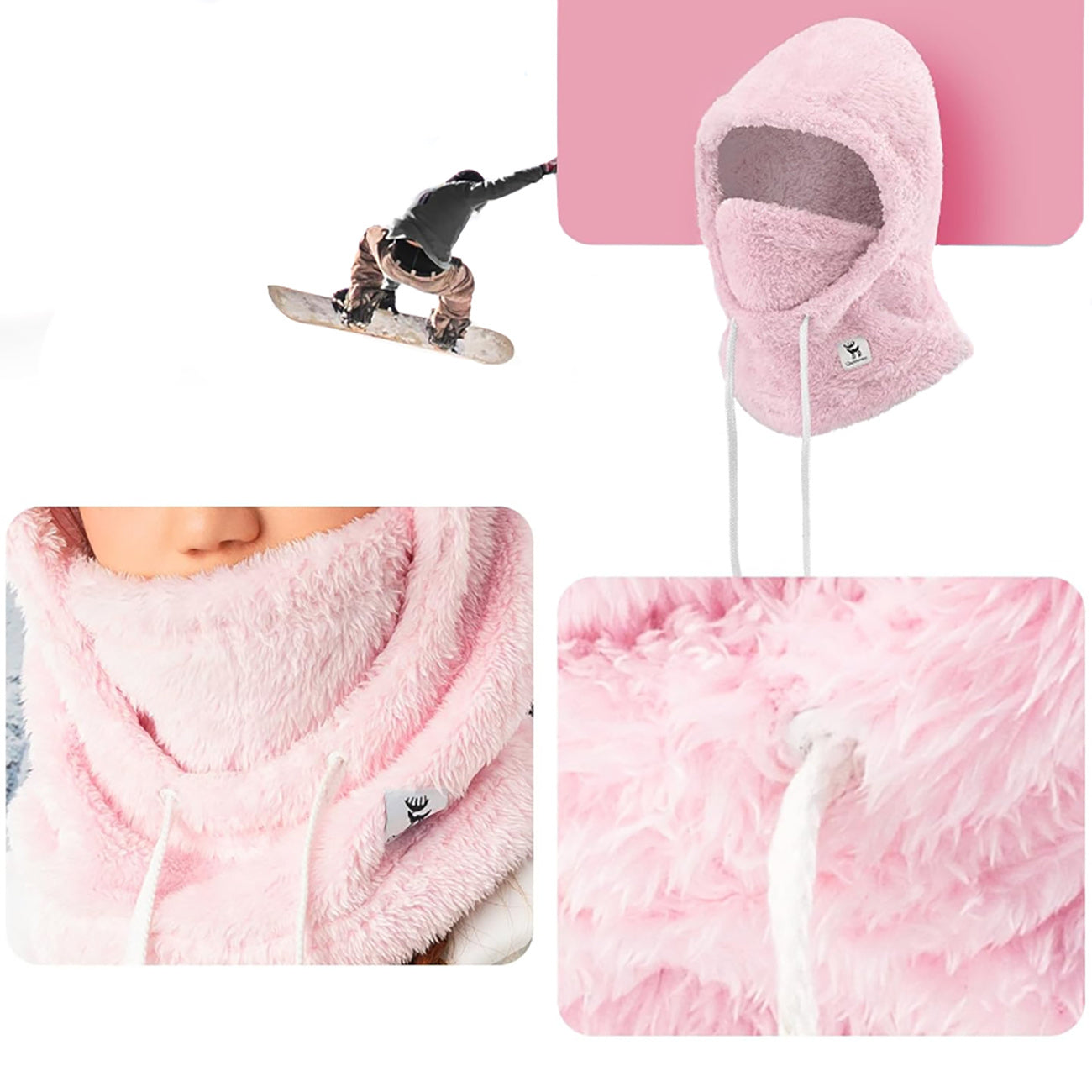 Camping & Hiking – Warm Arctic Velvet winter ski balaclava - Carlat