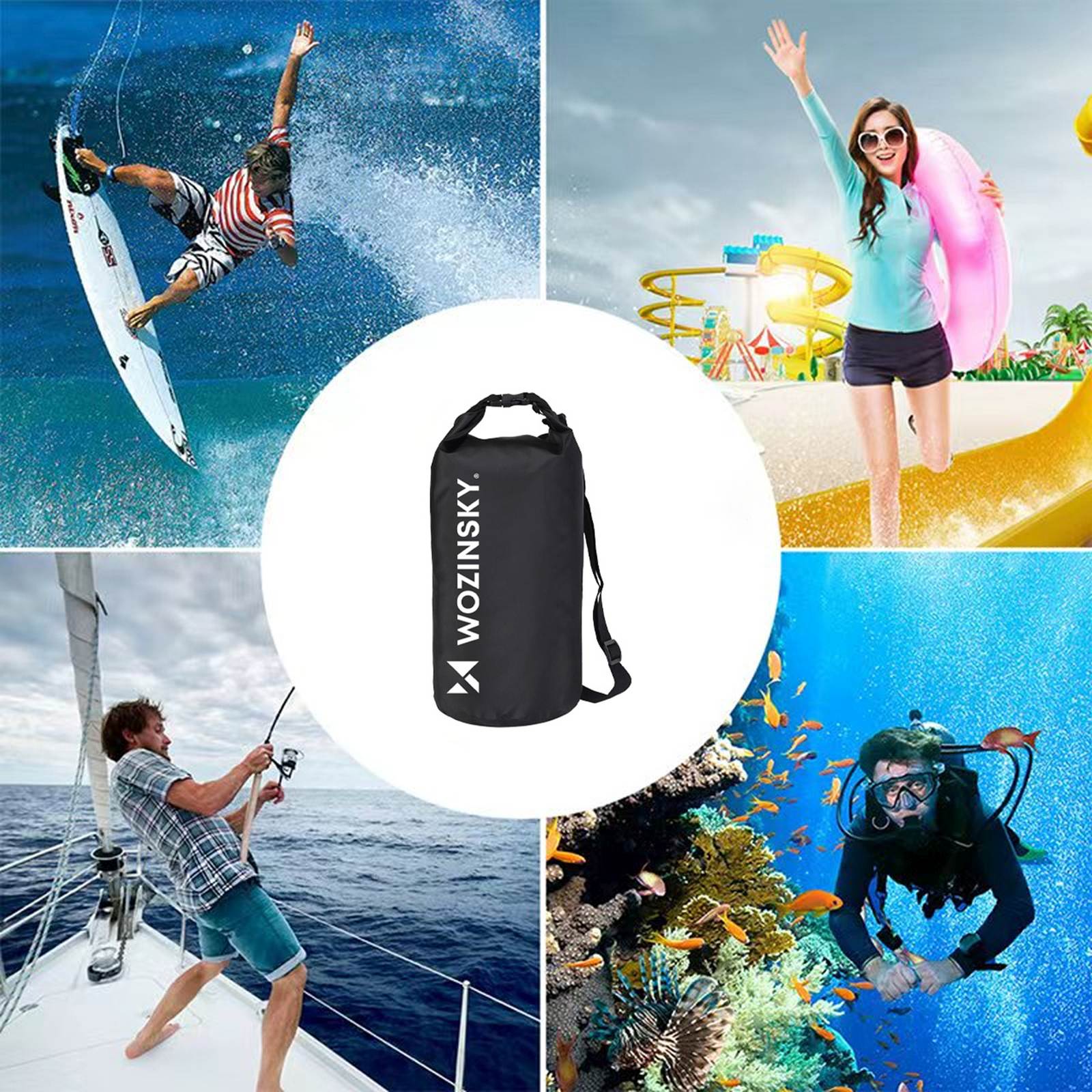 Camping & Hiking – Waterproof outdoor bag for SUP kayak - Carlat