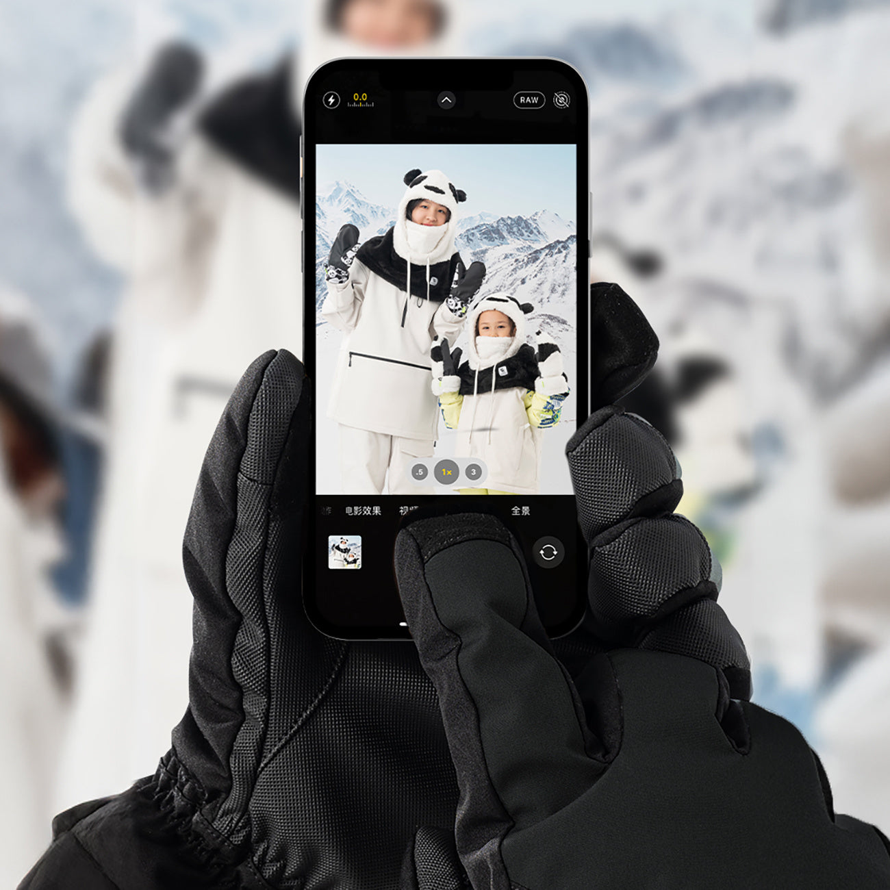 Camping & Hiking – Waterproof touchscreen ski gloves for the - Carlat