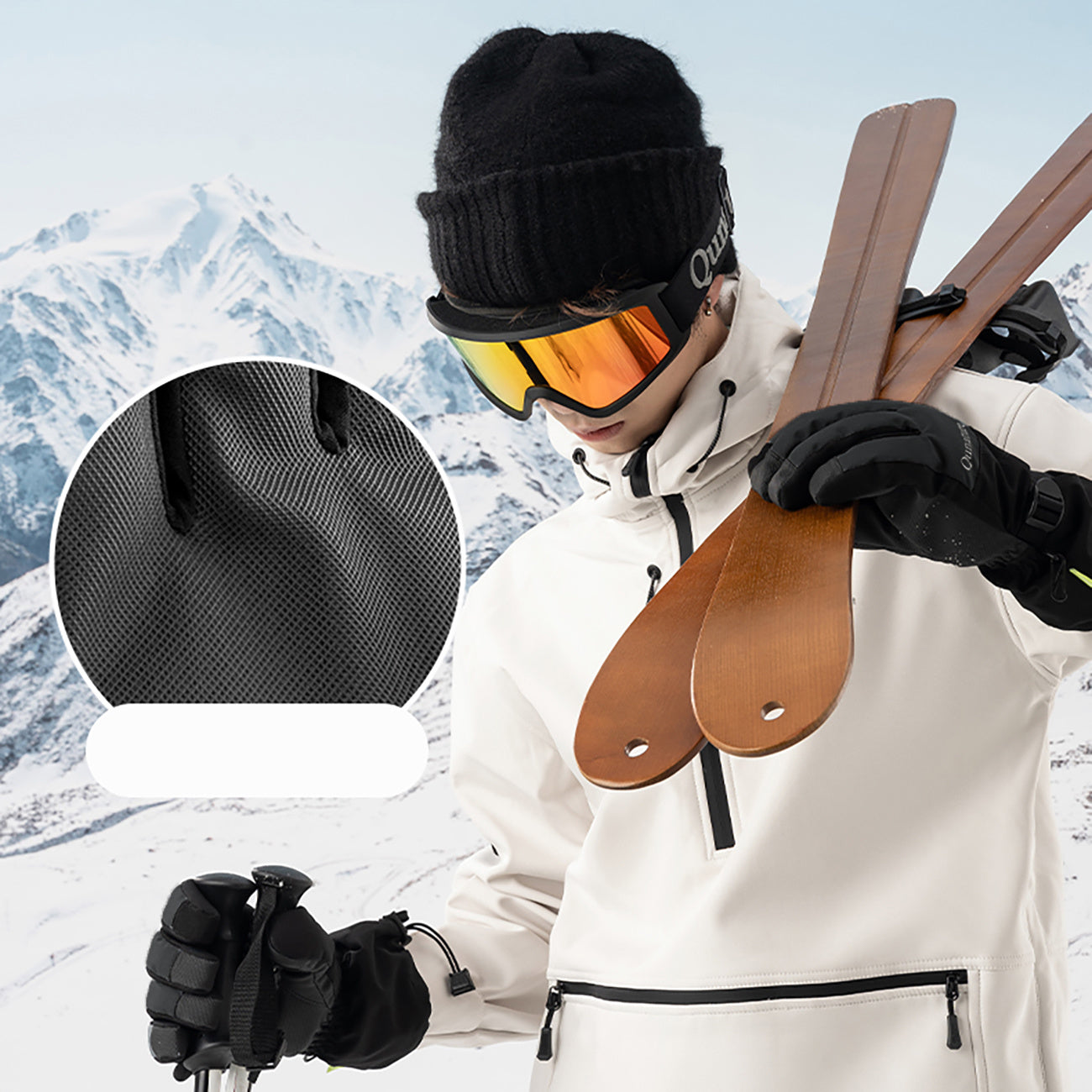 Camping & Hiking – Waterproof touchscreen ski gloves for the - Carlat