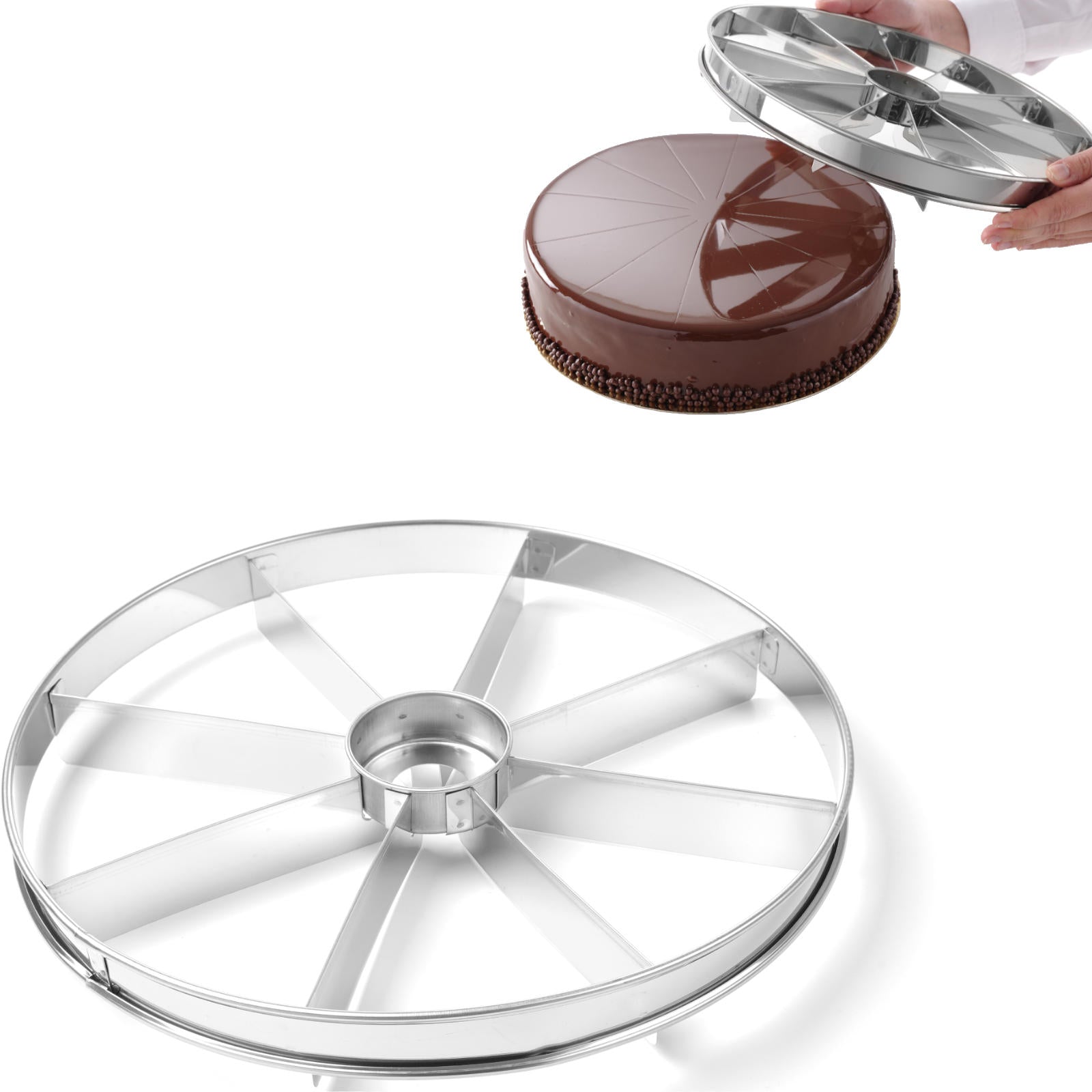 Candy & Chocolate – Cake cutting marker dia. 320mm - Carlat