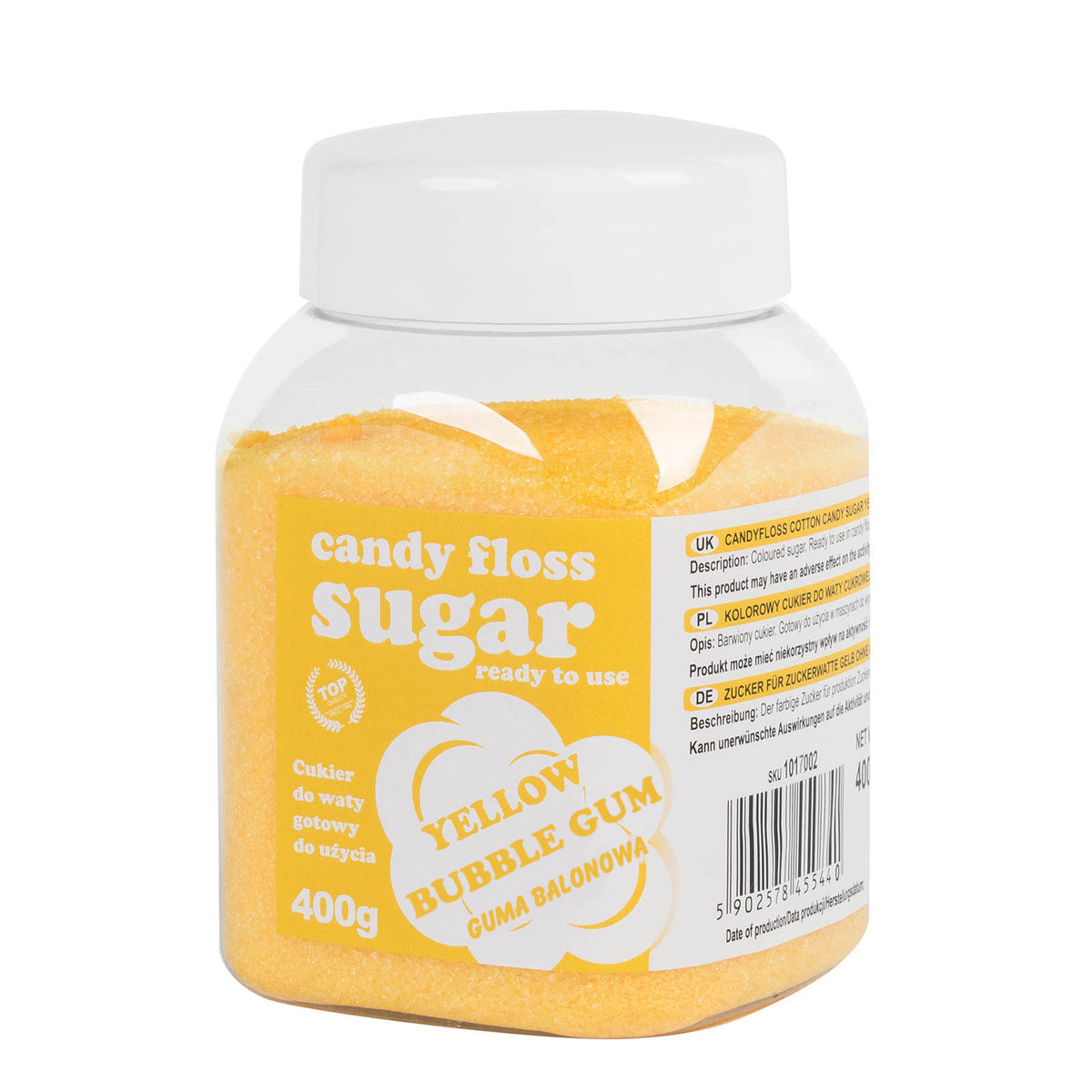 Candy & Chocolate – Colored blue cotton candy sugar - Carlat