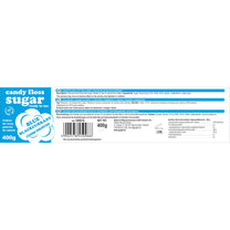 Candy & Chocolate – Colored blue cotton candy sugar with - Carlat