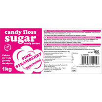 Candy & Chocolate – Colored cotton candy pink sugar with - Carlat