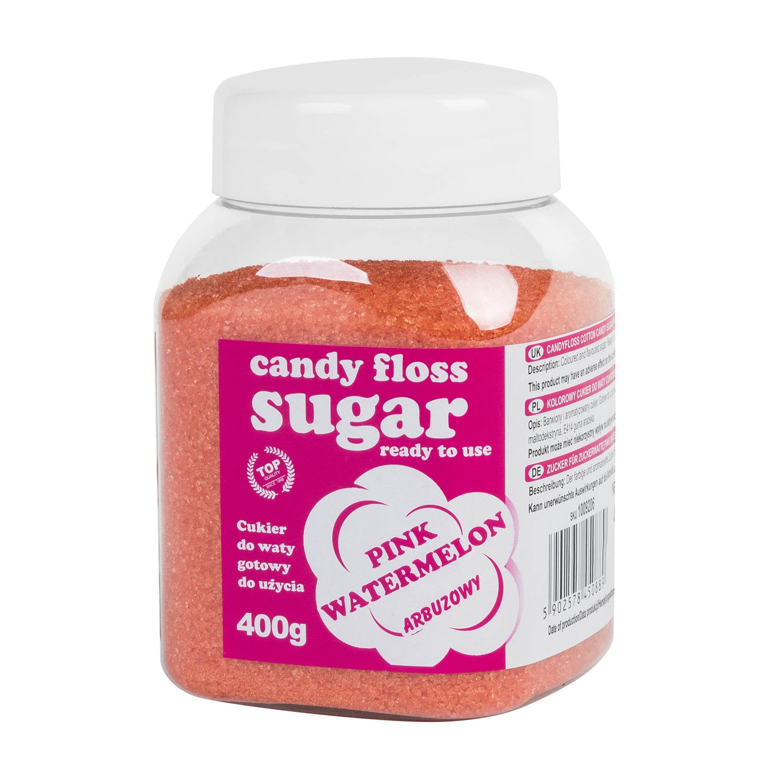 Candy & Chocolate – Colored cotton candy pink sugar with - Carlat