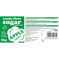 Candy & Chocolate – Colored flavored green cotton candy sugar - Carlat