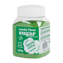 Candy & Chocolate – Colored green cotton candy sugar with - Carlat