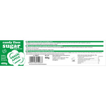 Candy & Chocolate – Colored green cotton candy sugar with - Carlat