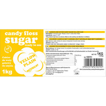 Candy & Chocolate – Colored sugar for cotton candy, pink, - Carlat