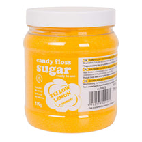 Candy & Chocolate – Colored sugar for cotton candy yellow - Carlat