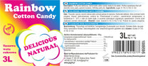 Candy & Chocolate – Colorful rainbow cotton candy Rainbow Cotton - Carlat