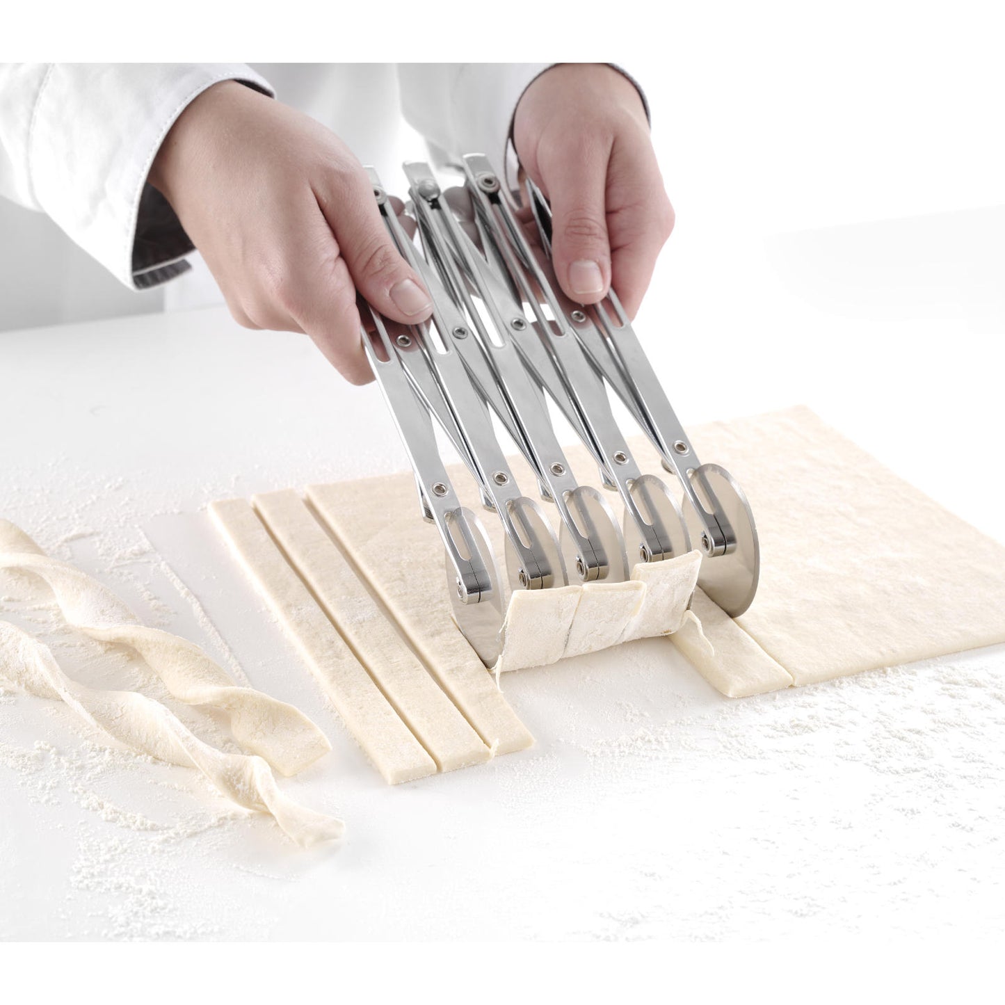 Candy & Chocolate – Dough marker, adjustable, 13-125mm, 5 blades - Carlat