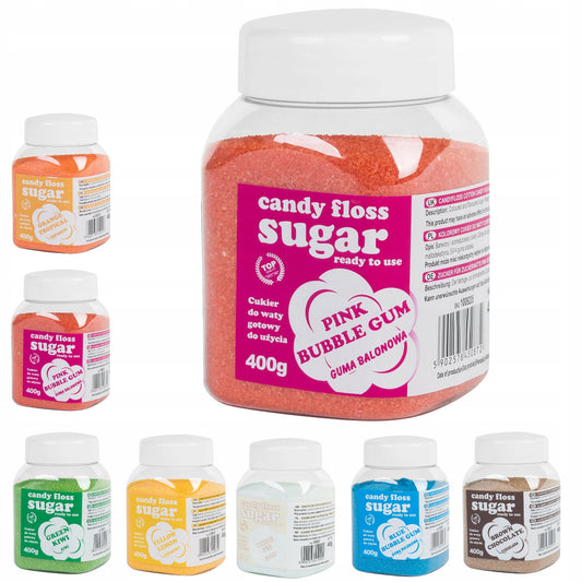 Candy & Chocolate – MIX Colored flavored sugar for cotton - Carlat