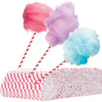 Candy & Chocolate – Paper cotton candy sticks 6/270mm - Carlat