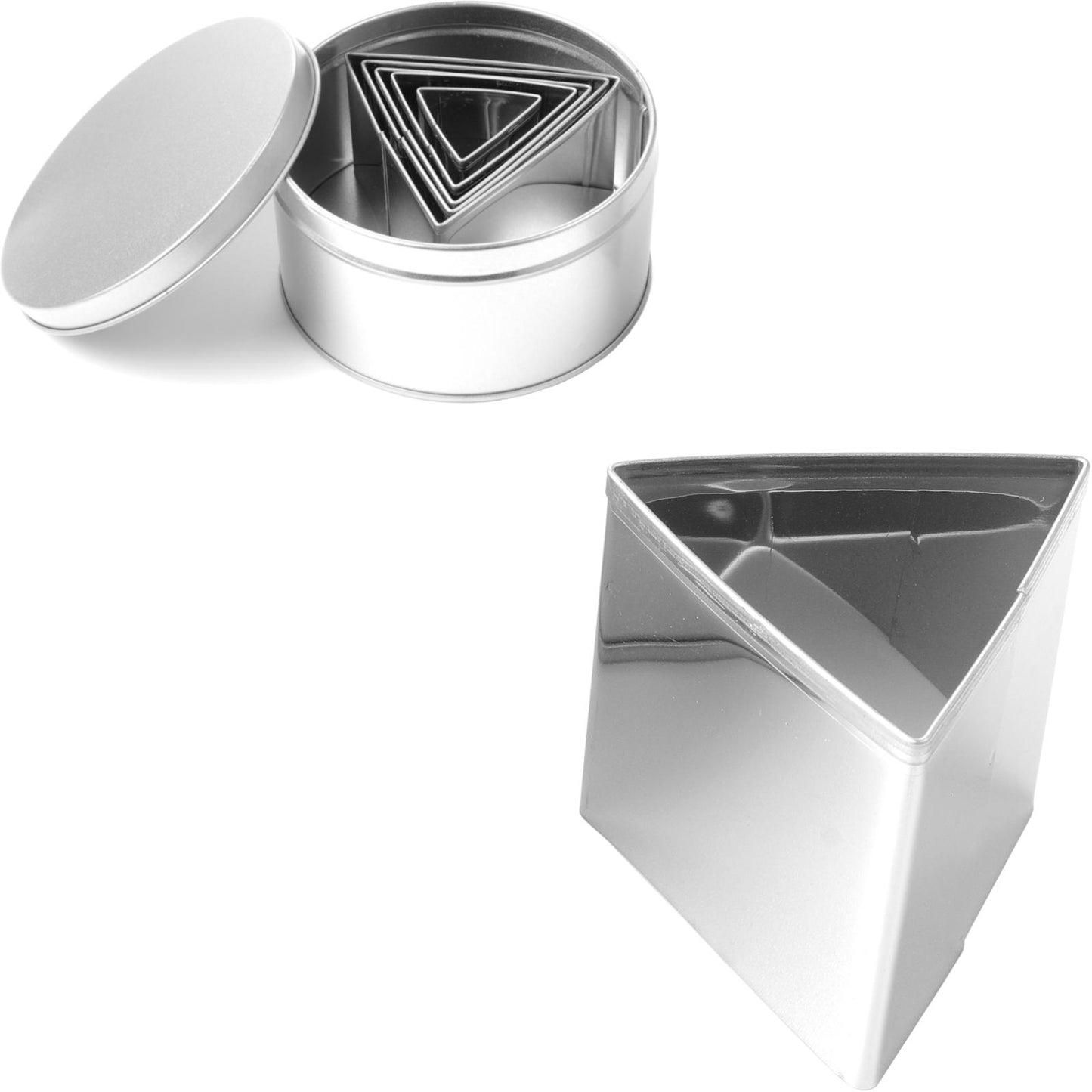 Candy & Chocolate – Pastry cutter mold, TRIANGLE template - Carlat