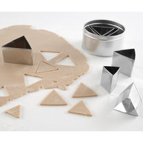 Candy & Chocolate – Pastry cutter mold, TRIANGLE template - Carlat