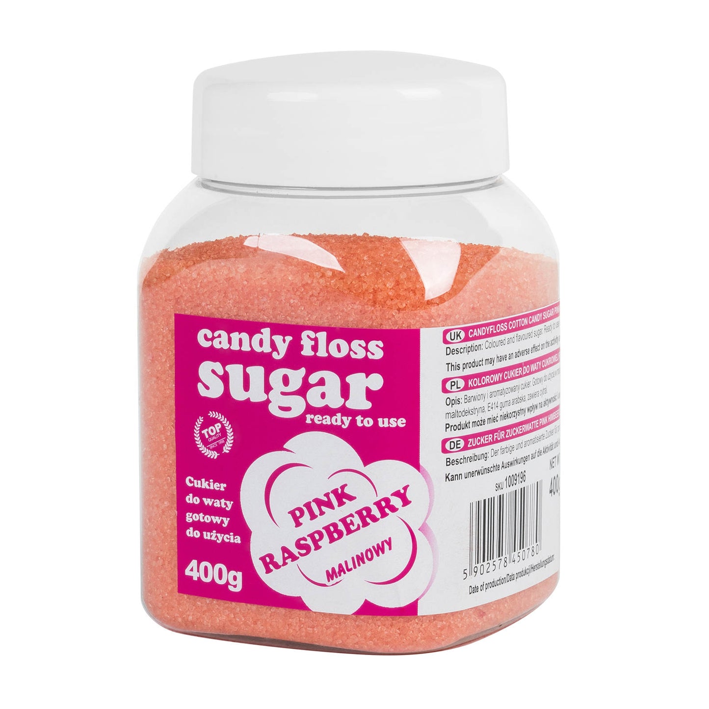 Candy & Chocolate – Pink colored sugar for cotton candy - Carlat