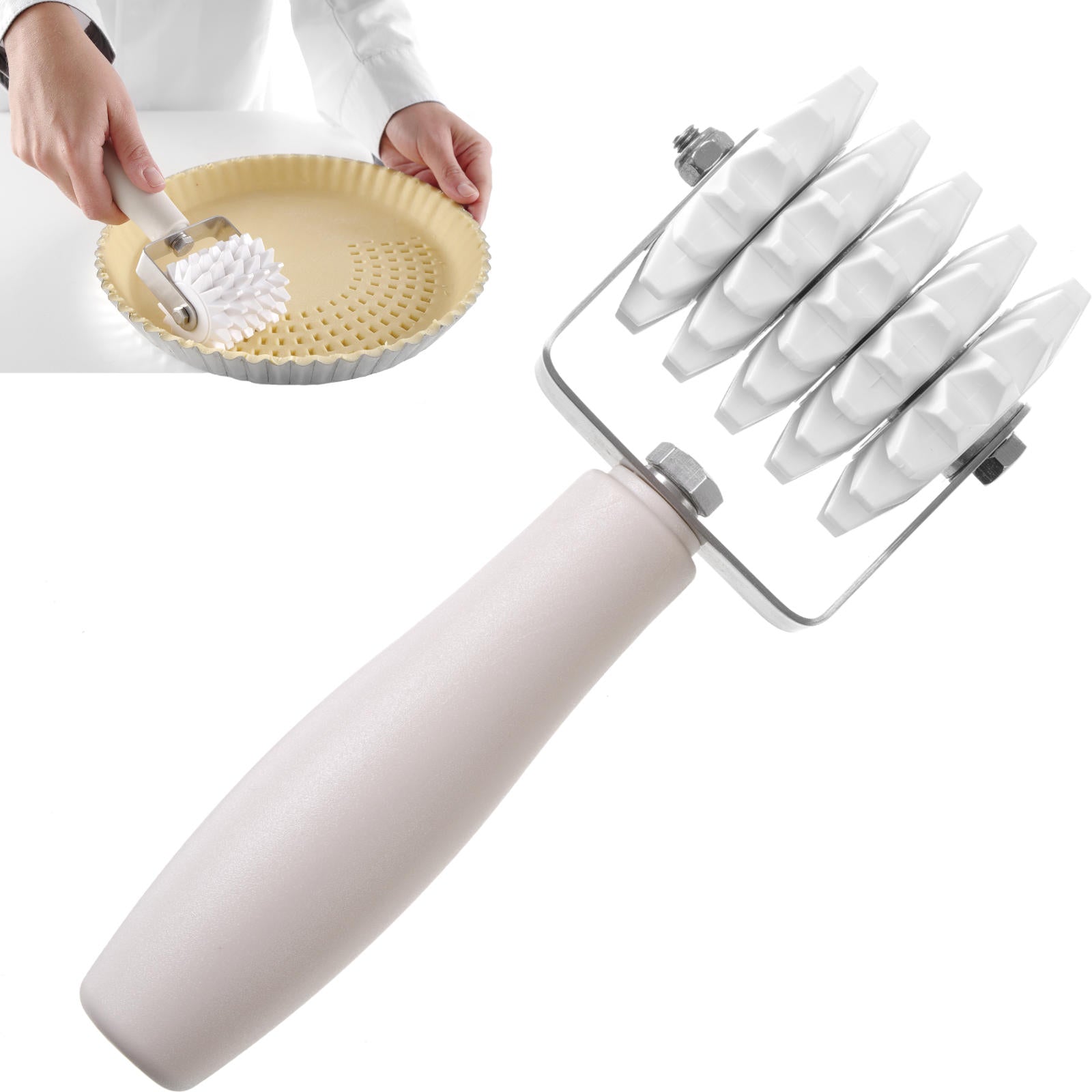 Candy & Chocolate – Punching roller, dough pricking roller Profi - Carlat