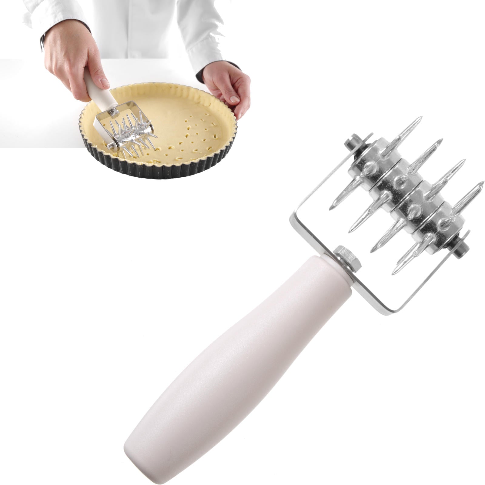 Candy & Chocolate – Punching roller, dough pricking roller Profi - Carlat