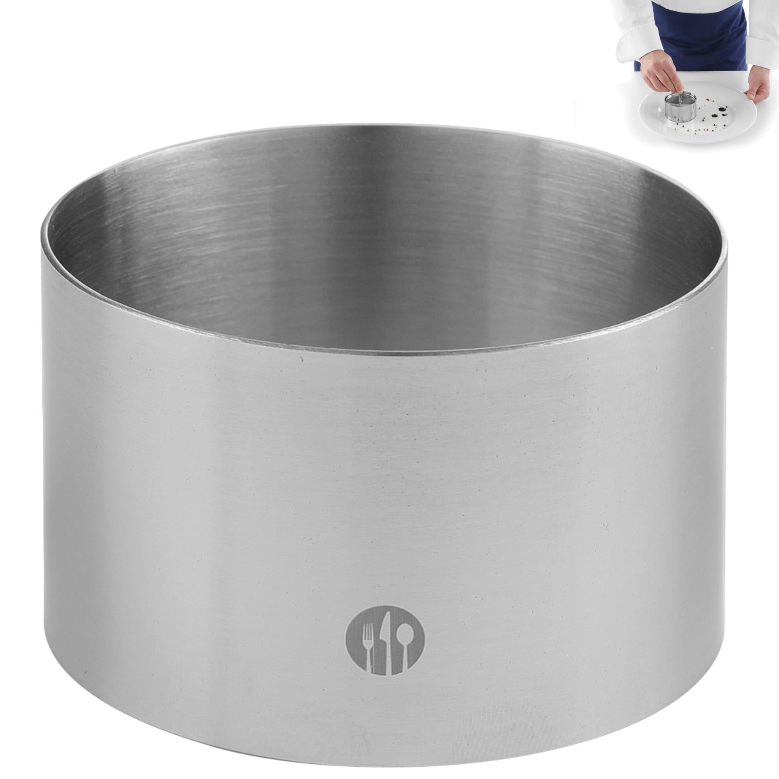 Candy & Chocolate – Round confectionery chef's ring for cakes, - Carlat