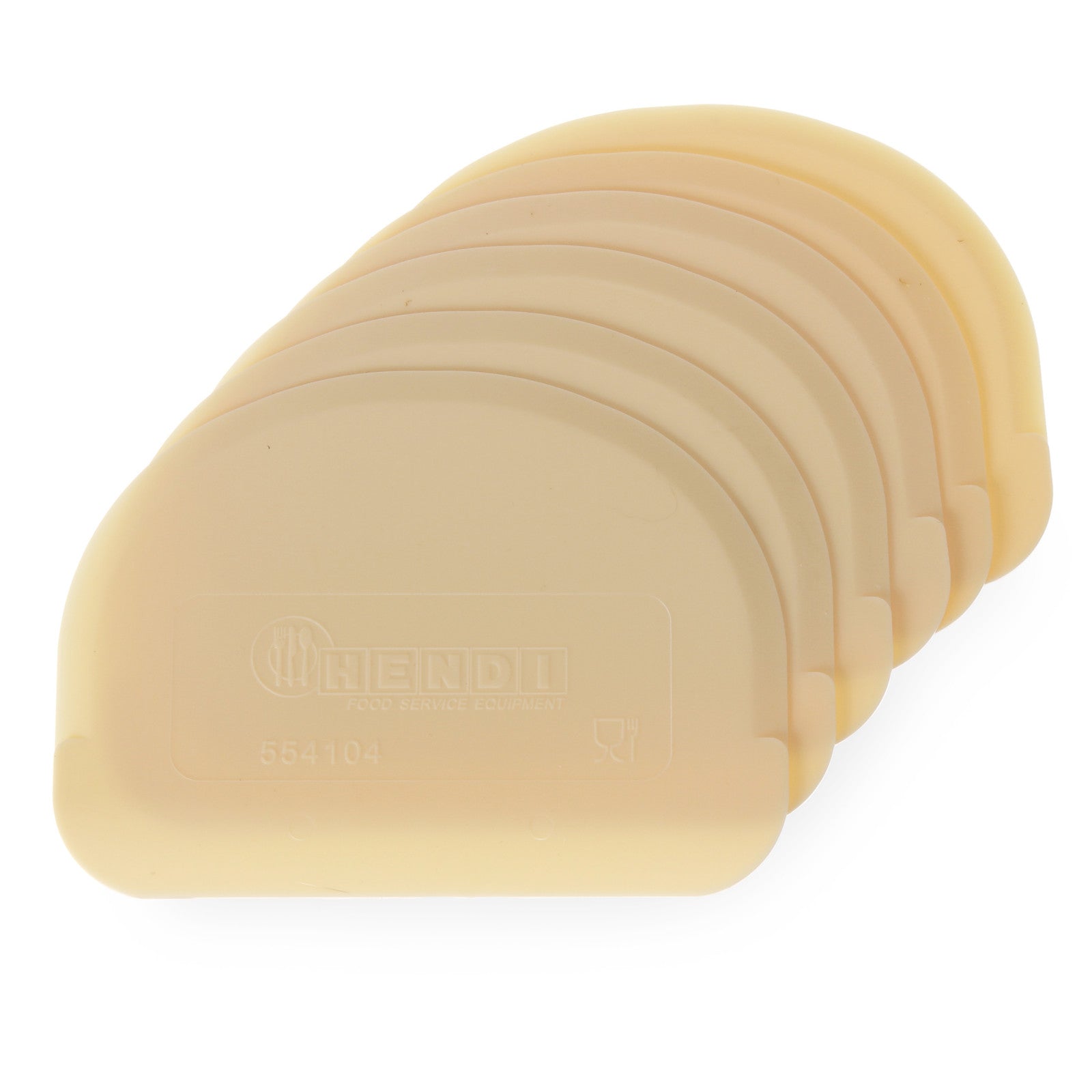 Candy & Chocolate – Semi-circular confectionery scraper for portioning dough - Carlat