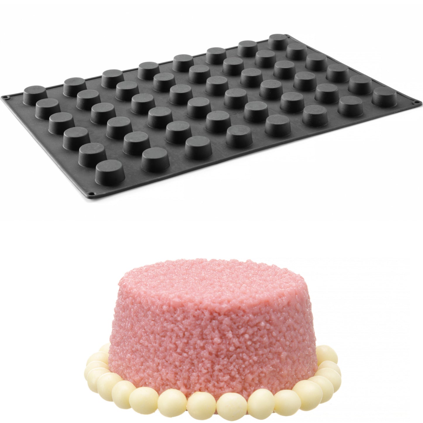 Candy & Chocolate – Silicone mold for pralines, mousses, baked - Carlat